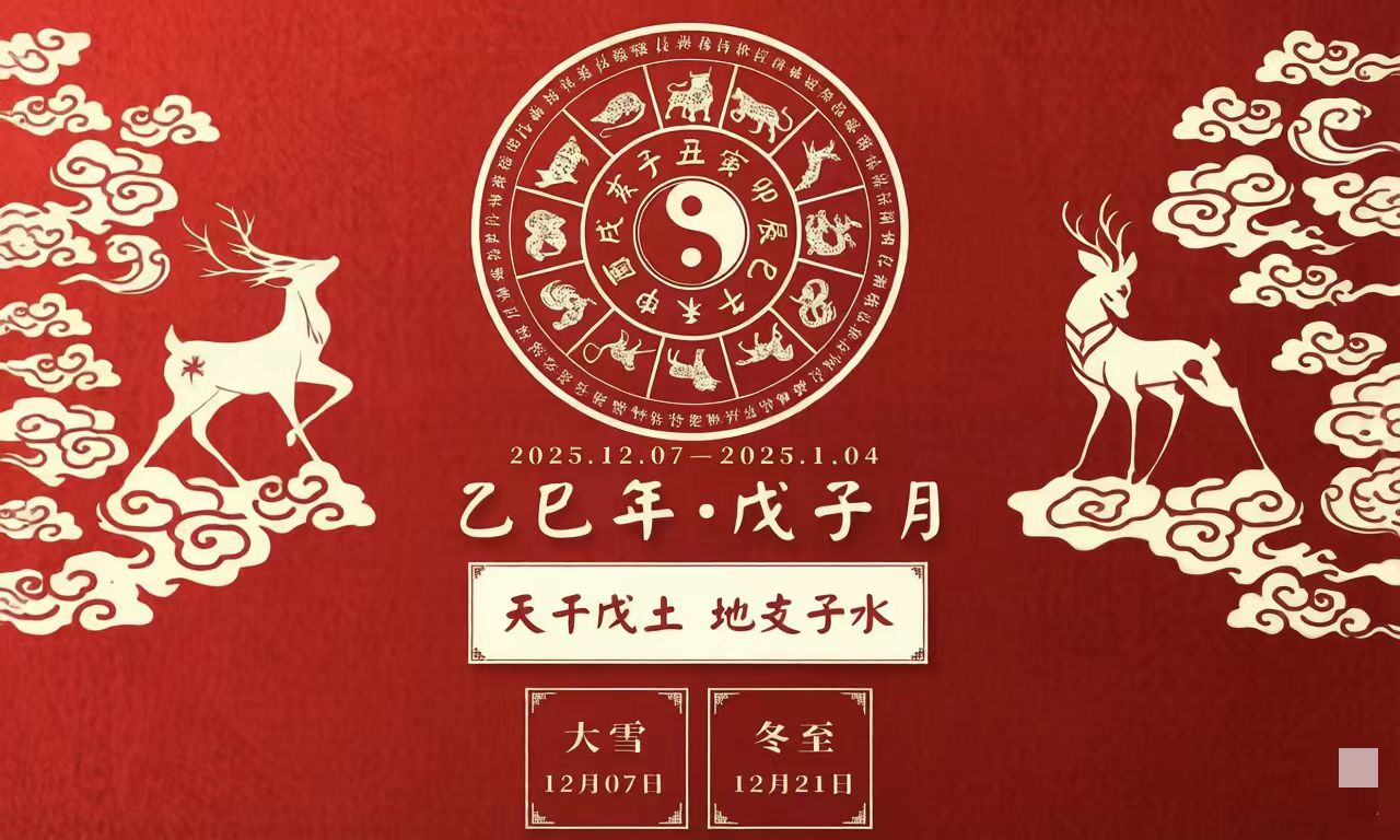2025乙巳年戊子月十日主运势精析！揭秘谁最好运