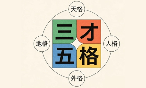 三才五格起名法全解析!揭秘五格、三才与数字吉凶